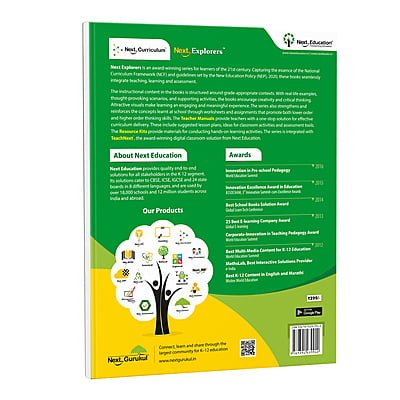 Next Explorers Environmental Studies (EVS) TextBook for - Secondary School CBSE Class 1 / Level 1 - Book A New Education Policy (NEP) Edition