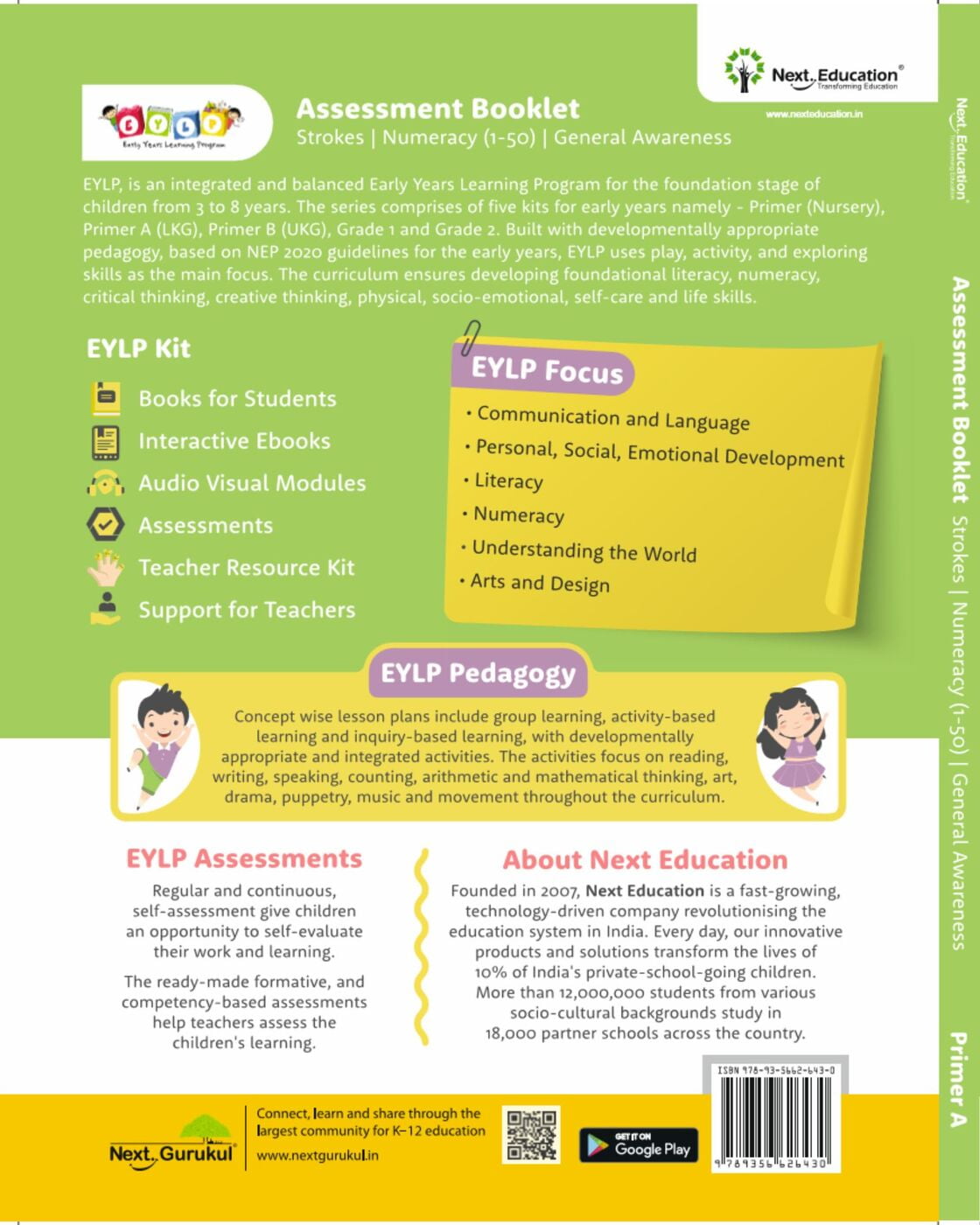 Pp Eylp Primer A Set Nep 2020 Compliant Advanced With Strokes
