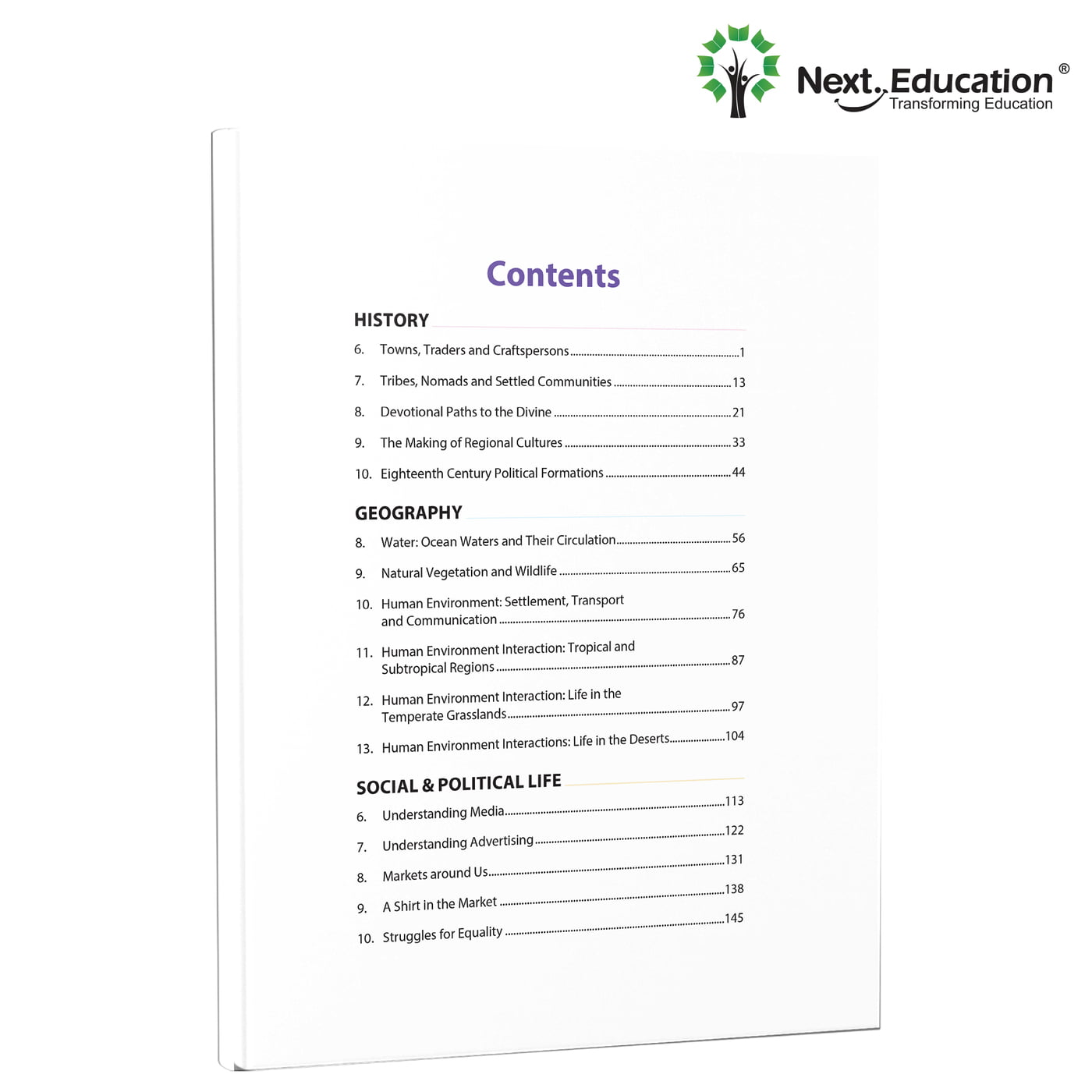 Buy Next Social Studies CBSE Book For 7th Class Level 7 Book B buy-next-social-studies-cbse-book-for-7th-class-level-7-book-b