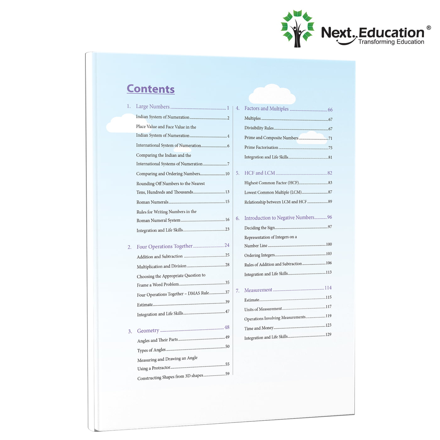 Next Maths - Secondary School ICSE book for 5th class / Level 5 Book A Next Maths - Secondary School ICSE book for 5th class / Level 5 Book A