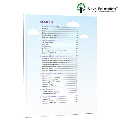 Next Maths - Secondary School ICSE book for 1st class / Level 12 Book A