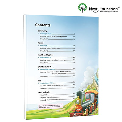 Next English  ICSE Textbook for - Secondary School 4th class / Level 4 Book A