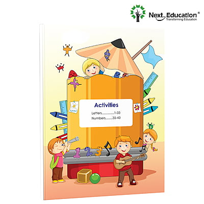 Next Steps - My Activity Book - Primer - Revised | Activity book for Nursery