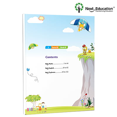 Next Term 3 Book combo WorkBook with Maths, English and EVS for class 2 / level 2 Book B