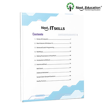 Next IT Skills Computer TextBook for CBSE Class 5 / Level 5 - Secondary School