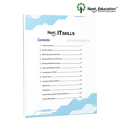 Next IT Skills Computer TextBook for CBSE Class 7 / Level 7 Secondary School