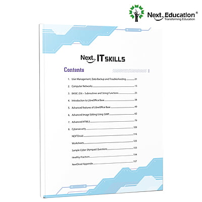 Next IT Skills Linux Computer Science Textbook for CBSE for - Secondary School Level 8 / Class 8