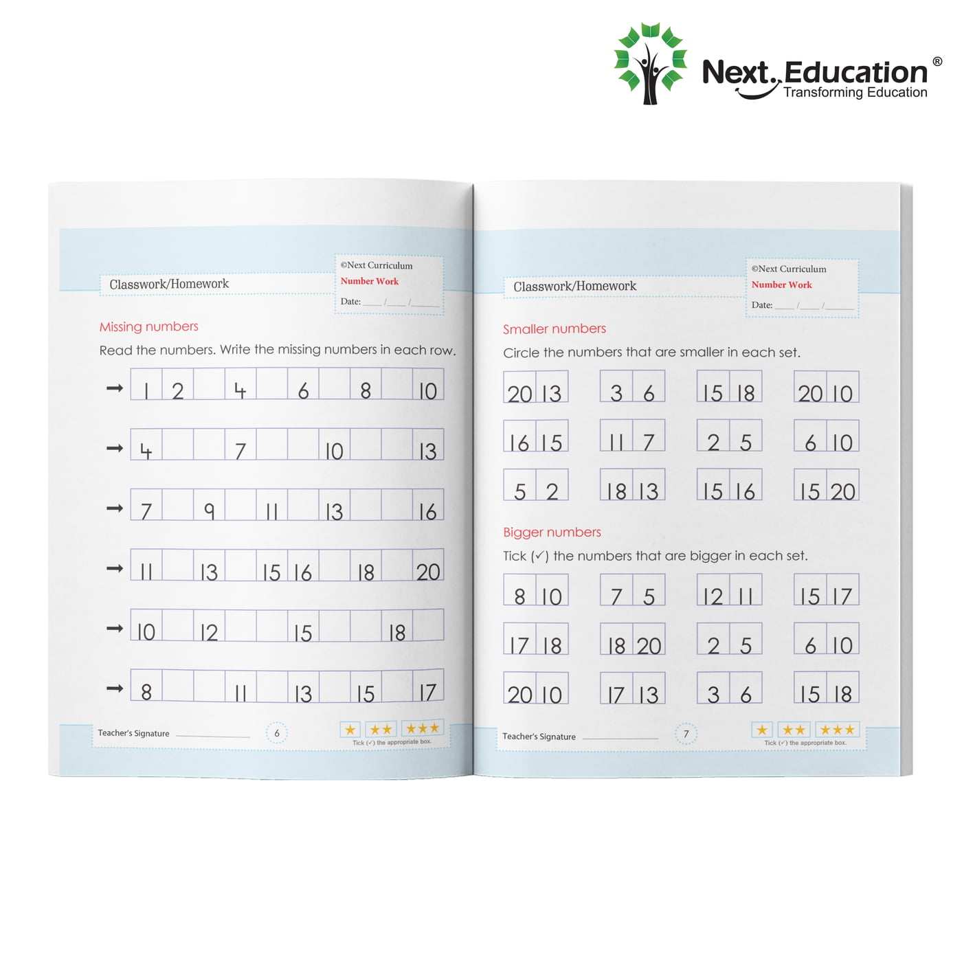 Buy My Practice Book Numbering Practise Workbook for Primer B / UKG