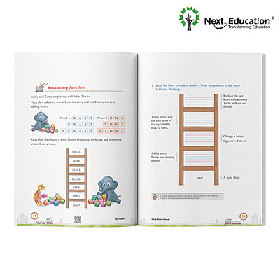 Next English - Secondary School ICSE Workbook for 2nd class / Level 2 Book B