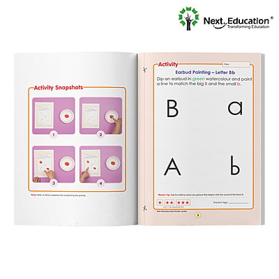 Next Steps - My Activity Book - Primer - Revised | Activity book for Nursery