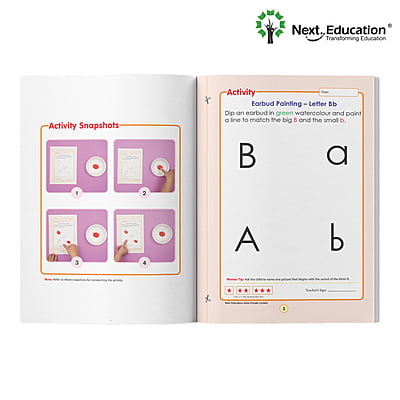 Next Steps - My Activity Book - Primer - Revised | Activity book for Nursery Next Steps - My Activity Book - Primer - Revised | Activity book for Nursery