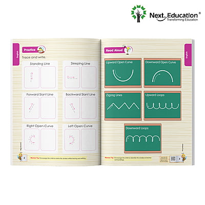 Next Steps - Primer A - Term 1 Book NEP 2020 Edition by Next Education | Term 1 book for LKG
