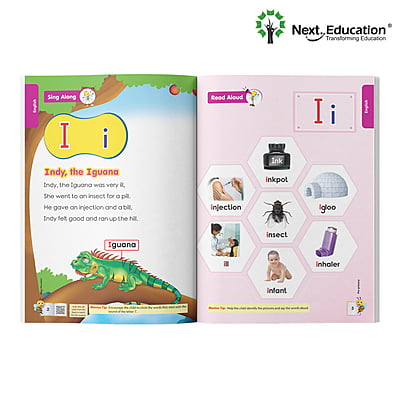 Next Steps - Primer A - Term 2 Book NEP 2020 Edition by Next Education  | Term 2 book for Lkg