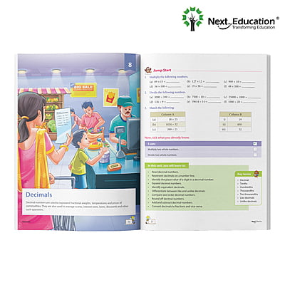 Next Maths CBSEText book for class 6 Book B - Secondary School