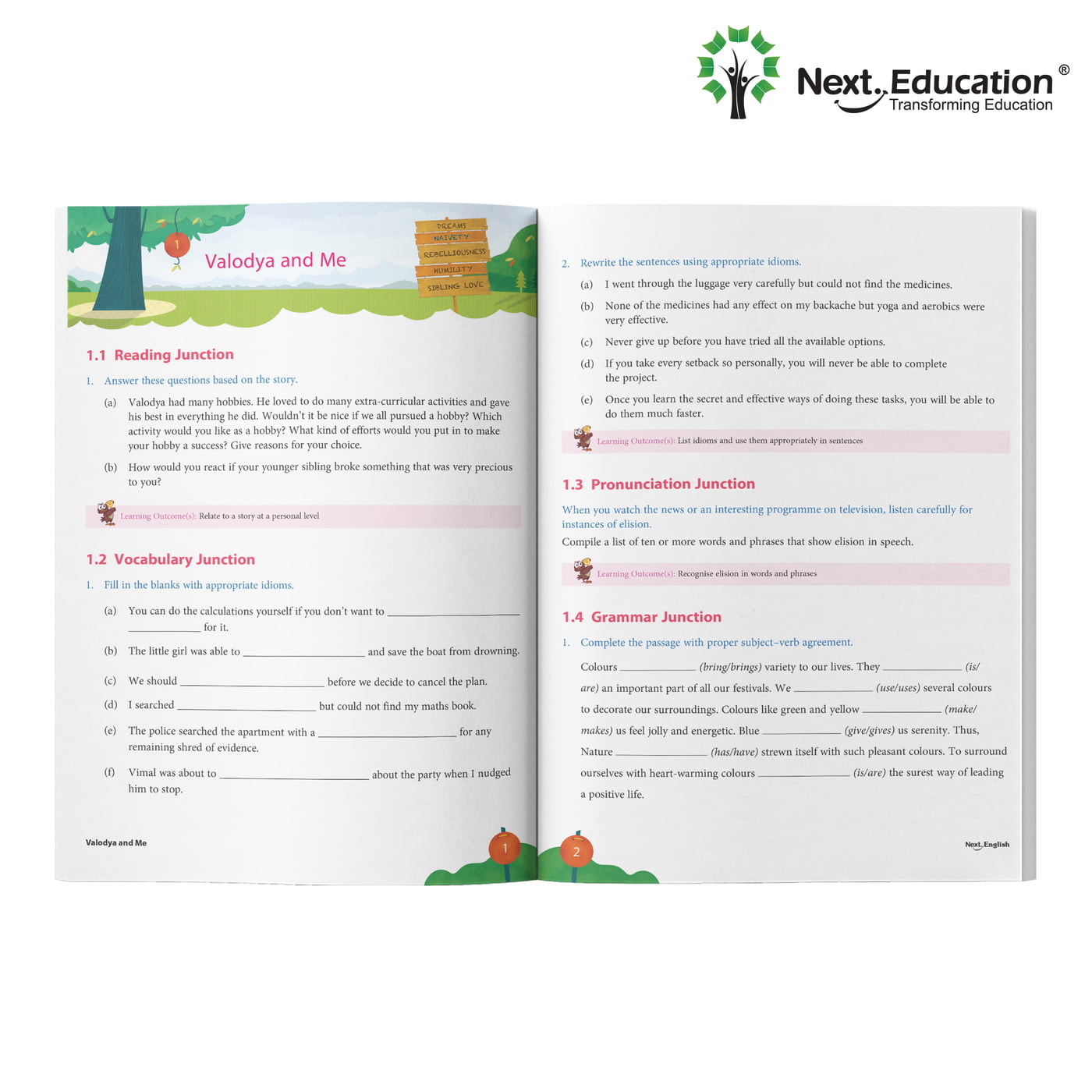 Next English CBSE Work book for class 6 Book C Secondary school Next English CBSE Work book for class 6 Book C Secondary school