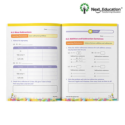 Next Term 2 Book combo WorkBook with Maths, English and EVS for class 1 / level 1 Book B