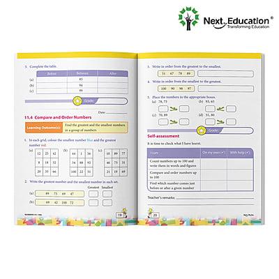 Next Term 3 Book combo WorkBook with Maths, English and EVS for class 1 / level 1 Book B