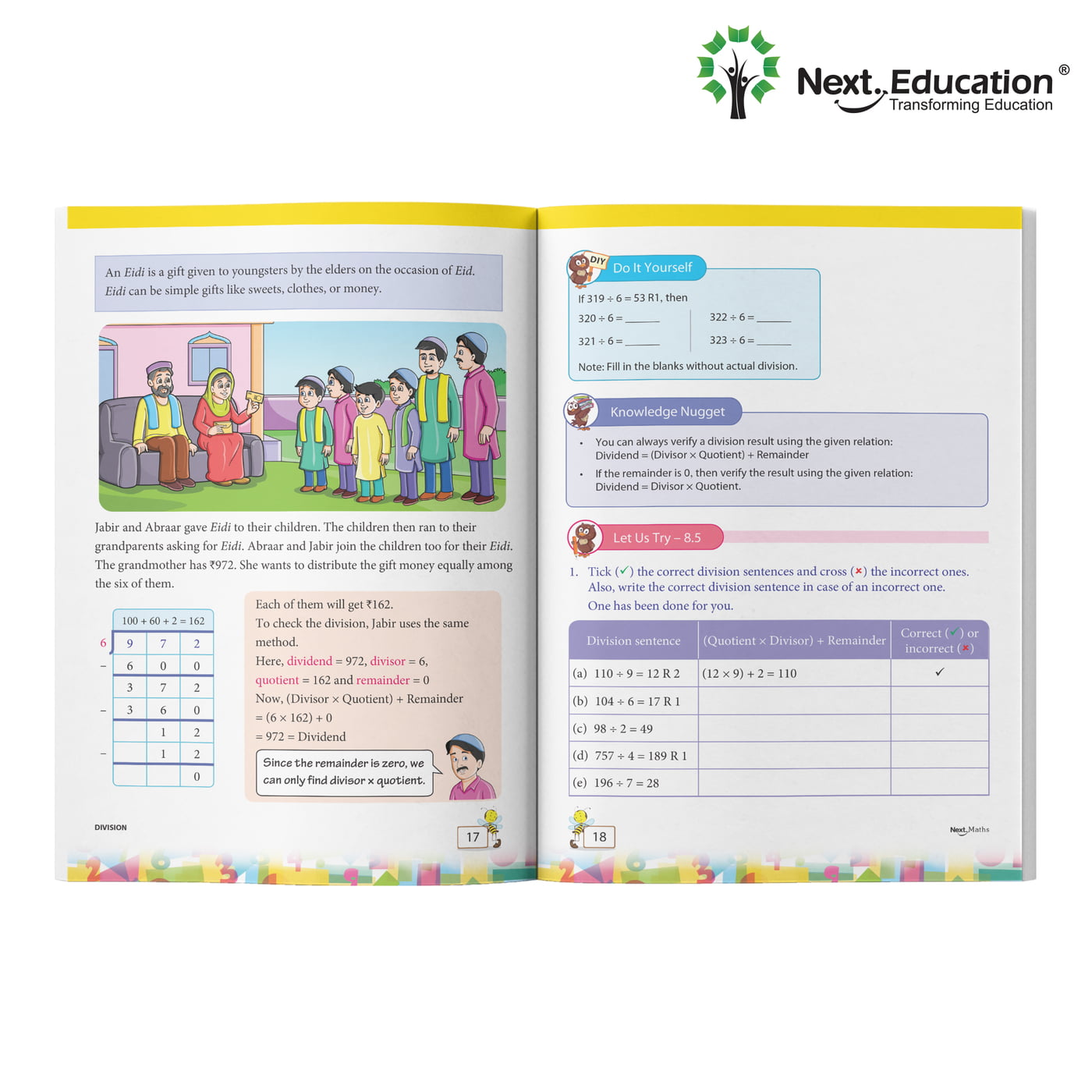 Next Maths - Secondary School CBSEText book for class 3 Book B Next Maths - Secondary School CBSEText book for class 3 Book B