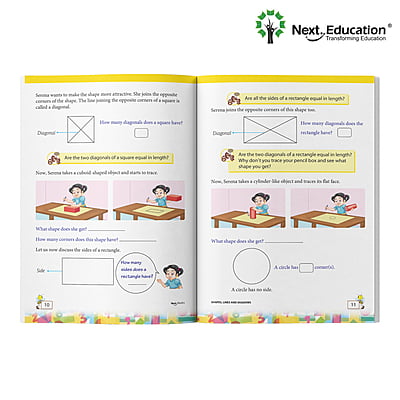 Next Term 1 Book combo Text book with Maths, English and EVS for class 2 / level 2 Book A