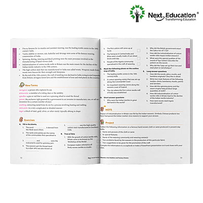 Next Social Studies CBSE book for 8th class / Level 8 Book B Secondary school Next Social Studies CBSE book for 8th class / Level 8 Book B Secondary school
