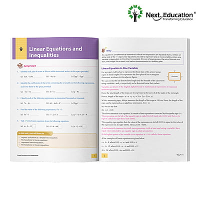 Next Maths ICSE book for 7th class / Level 7 Book B - Secondary School