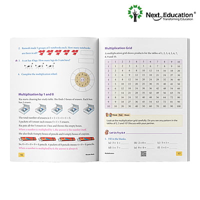 Next Semester class 2 combo CBSE Textbook Maths + English + Environmental science Book B