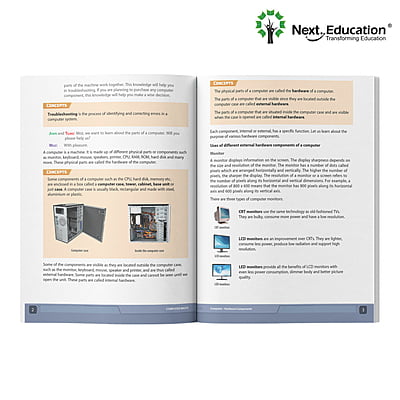 ICSE Grade 7, Computer Masti Level 7 - Term I | Next Education
