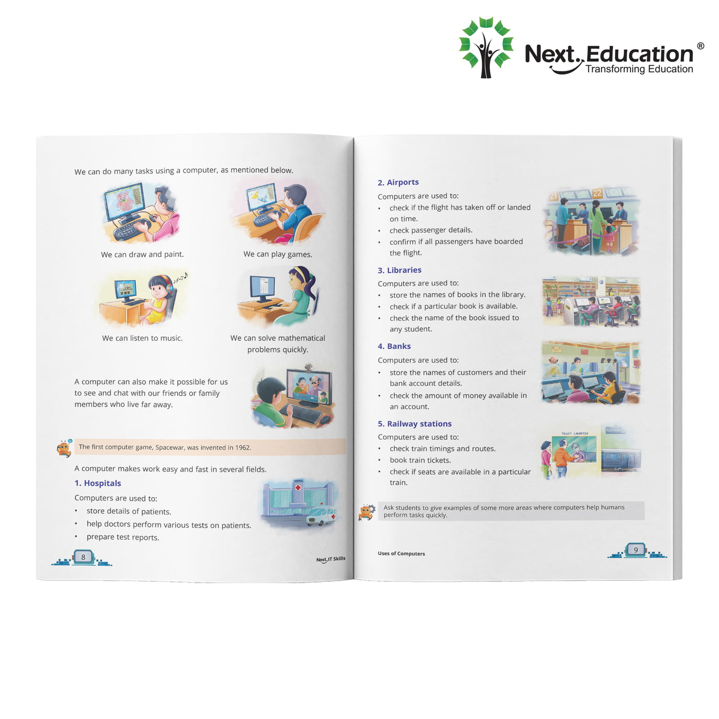 Next IT Skills Linux Computer Science Textbook for CBSE for - Secondary School Level 1 / Class 1 Next IT Skills Linux Computer Science Textbook for CBSE for - Secondary School Level 1 / Class 1