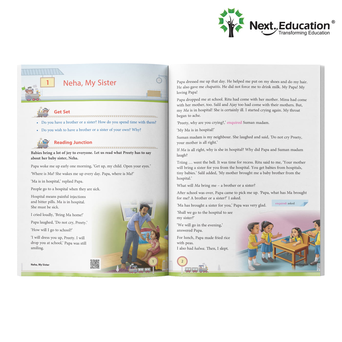 Prime English TextBook for CBSE class 4 New Education Policy (NEP) Edition Prime English TextBook for CBSE class 4 New Education Policy (NEP) Edition