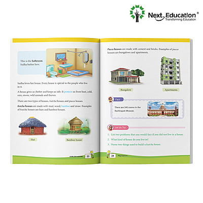 Next Explorers Environmental Studies (EVS) TextBook for - Secondary School CBSE Class 1 / Level 1 - Book A New Education Policy (NEP) Edition