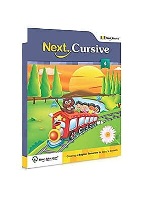 Next English Cursive Writing Practise book for - Secondary School CBSE Class 4 / Level 4