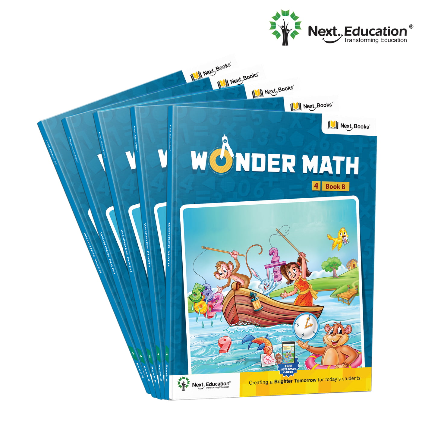 Buy Wonder Math Work Book For CBSE Class 4 Book B - Secondary School ...