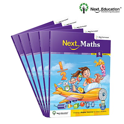 Next Maths - Secondary School ICSE book for 5th class / Level 5 Book A