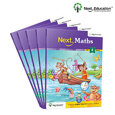 Next Maths  ICSE book for 4th class / Level 4 Book B - Secondary School
