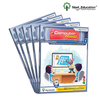 Computer Science Textbook ICSE For Class 4 / Level 4 Prepared by IIT Bombay & - Computer Masti