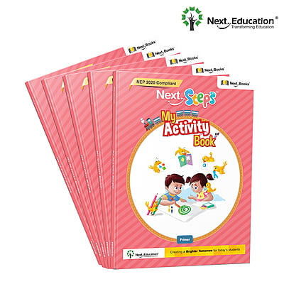 Next Steps - My Activity Book - Primer - Revised | Activity book for Nursery