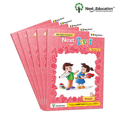 Next Steps - Primer - Term 3 Book NEP 2020 Edition by Next Education  | Term 3 book for Nursery