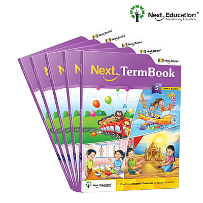 Next Term 2 Book combo WorkBook with Maths, English and EVS for class 5 / level 5 Book B