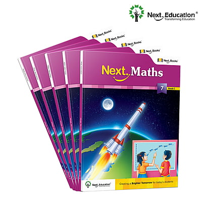 Next Maths CBSE Workbook for class 7 Book C - Secondary School