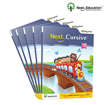 Next English Cursive Writing Practise book for - Secondary School CBSE Class 3 / Level 3