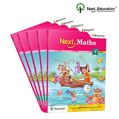 Next Maths CBSE Text book for class 4 Book B - Secondary School