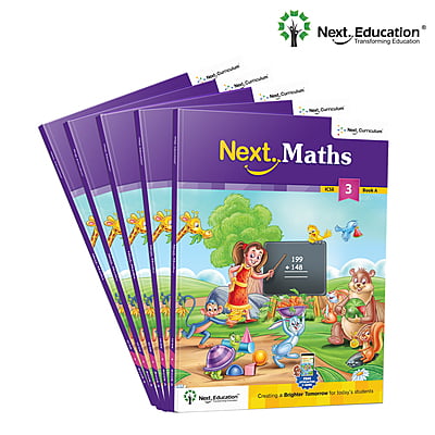 Next Maths - Secondary School ICSE book for 3rd class / Level 3 Book A