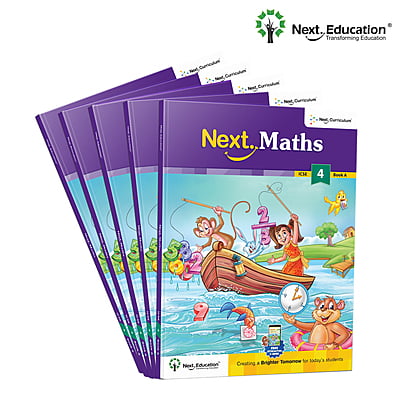 Next Maths ICSE book for 4th class / Level 4 Book A - Secondary School