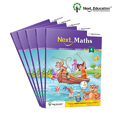 Next Maths ICSE book for 4th class / Level 4 Book B - Secondary School