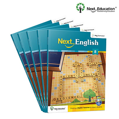 Next English ICSE Textbook for - Secondary School 8th class / Level 8 Book A - Secondary School