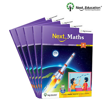 Next Maths ICSE book for 7th class / Level 7 Book B - Secondary School