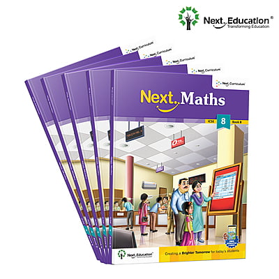Next Maths ICSE book for 8th class / Level 8 Book B - Secondary School