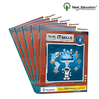 Next IT Skills Linux Computer Science Textbook for CBSE for - Secondary School Level 8 / Class 8