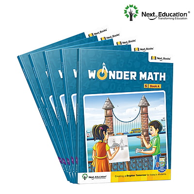 Wonder Math TextBook for CBSE class 6 Book A Secondary school