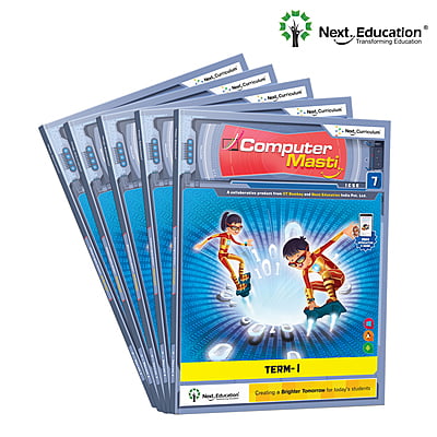 ICSE Grade 7, Computer Masti Level 7 - Term I | Next Education
